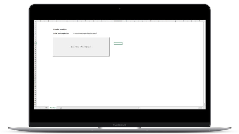 Mehrere Excel Dateien Drucken I Excel Vorlage I Excelpedia.