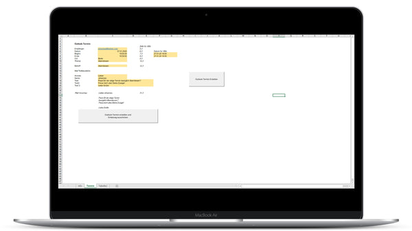 Outlook-Termine in Excel Erstellen I Excel Vorlage I Excelpedia.