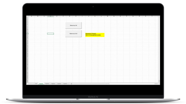 Excel Blattschutz mit Makro aktivieren und deaktivieren I Excel Vorlage I Excelpedia.