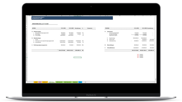 Jahresabschluss erstellen I Excel Vorlage I Excelpedia.