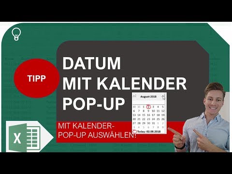 Datum mit Kalender Pop-Up auswählen