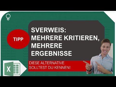 SVERWEIS bei mehreren Suchkriterien und mehrere Ergebnisse