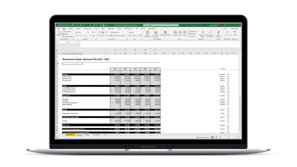 Business Plan I Excel Vorlage I Excelpedia.