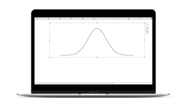 Normalverteilungskurve I Excel Vorlage I Excelpedia.